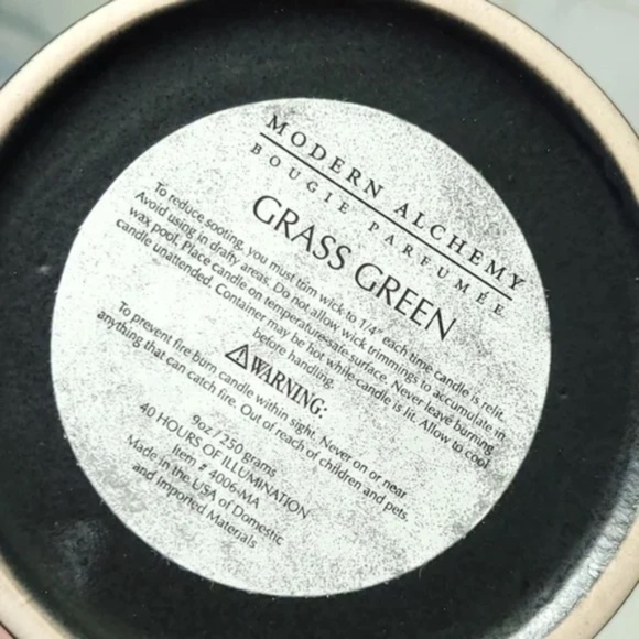 Write on Chalkboard Candle - Picture 2 of 6